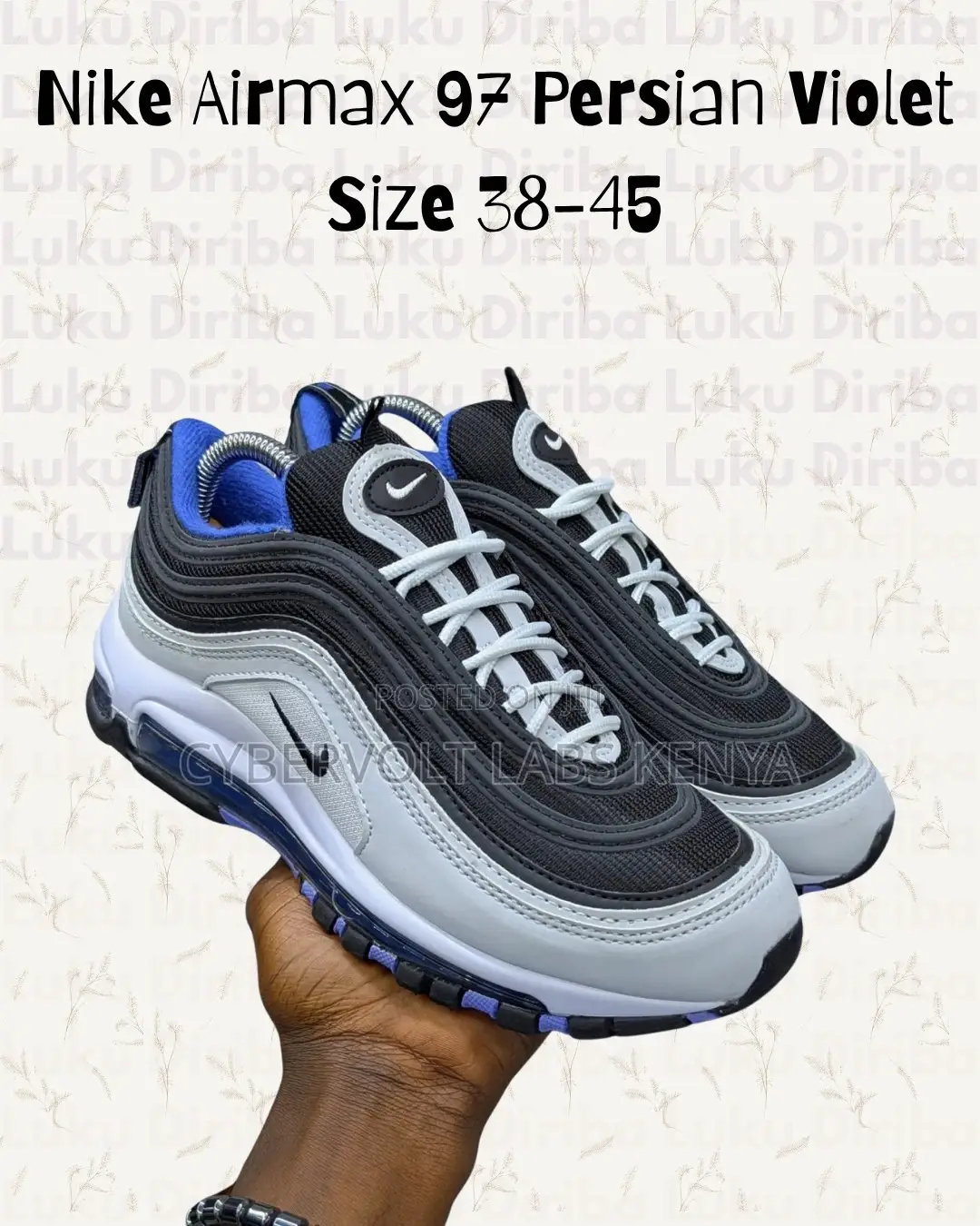 Premium Nike Airmax Collection - Airmax 95, 97 Tn (Sizes 38-45)
