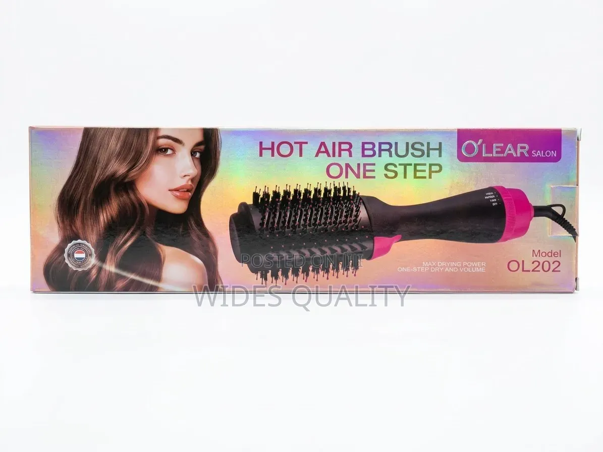 O'Lear Salon Hot Air Brush Drying and Styling.