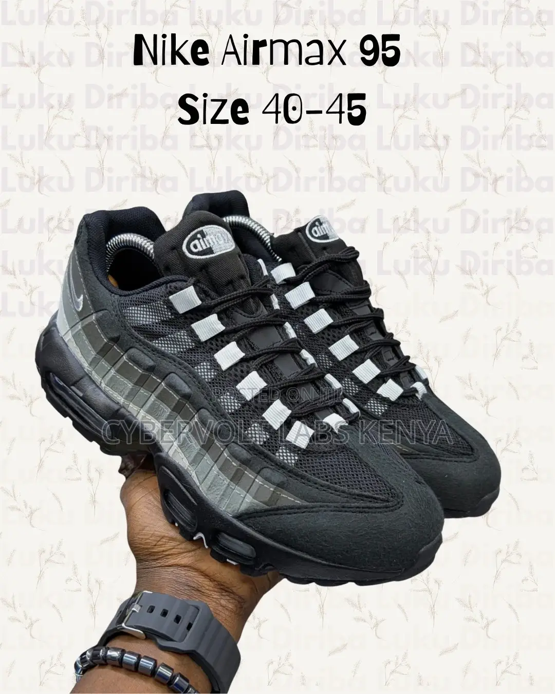 Premium Nike Airmax Collection - Airmax 95, 97 Tn (Sizes 38-45)