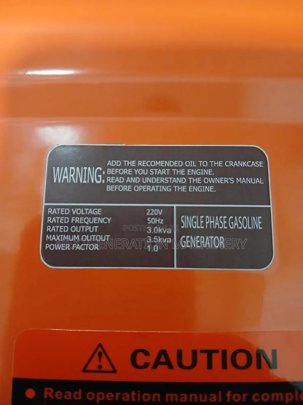 Cigma 3kw Generator - thumbnail 2