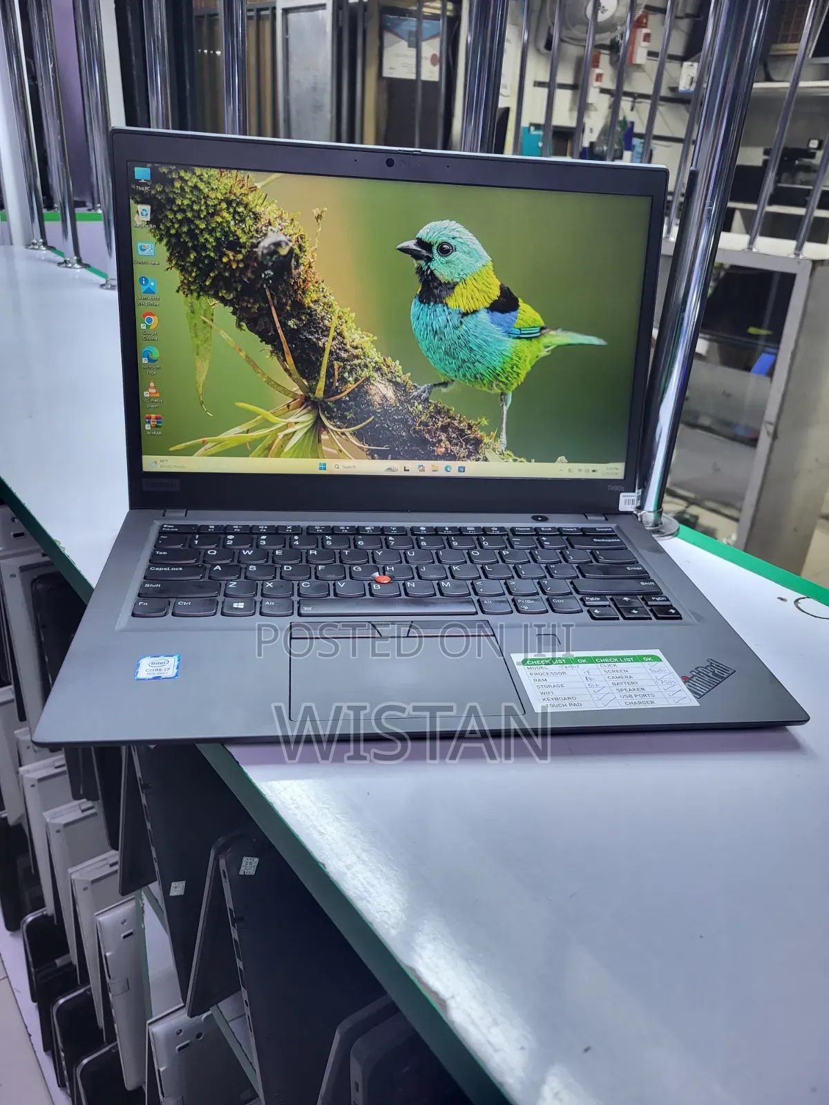 Laptop Lenovo ThinkPad T490s 16GB Intel Core i7 SSD 512GB