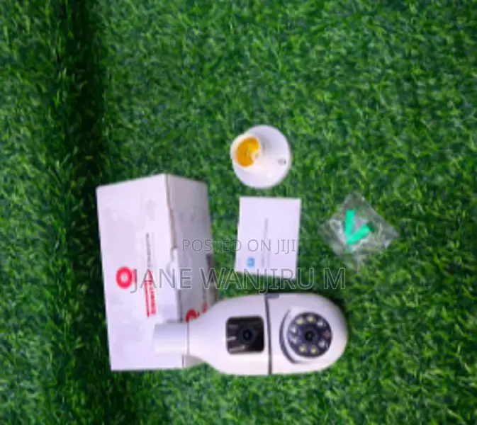 V380 Pro Wifi Bulb Camera** – Motion Detection Two Way Audio