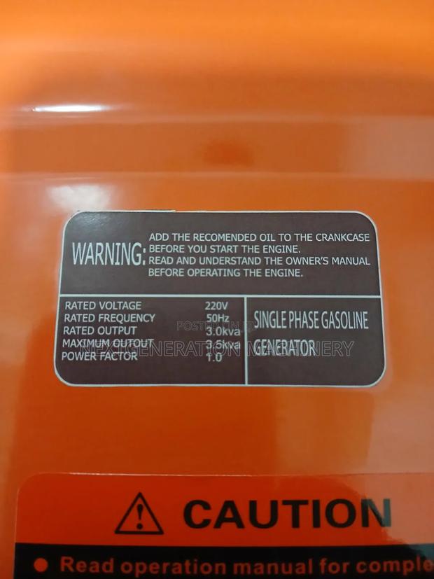 Petrol Portable Generator - thumbnail 2