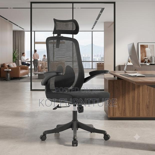 Office Chairs; Ergonomic Office Fabric Executive Chairs - thumbnail 2