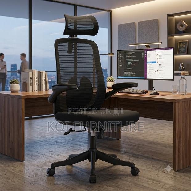 Office Chairs; Ergonomic Office Fabric Executive Chairs - thumbnail 3