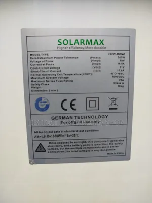 Solarpanel 300watts 36v