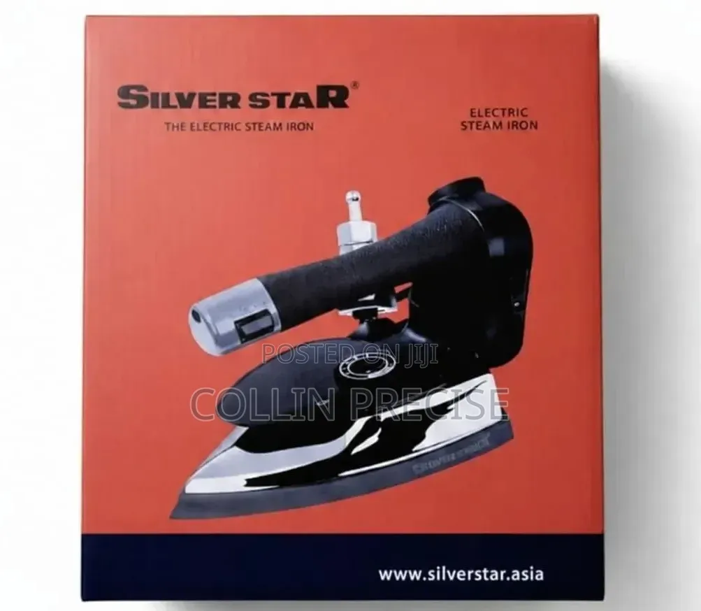 Sylvester Heavy Duty Electric Steam Iron Box