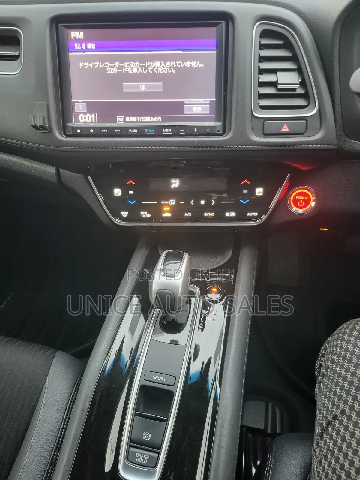 Honda Vezel 2019 Black