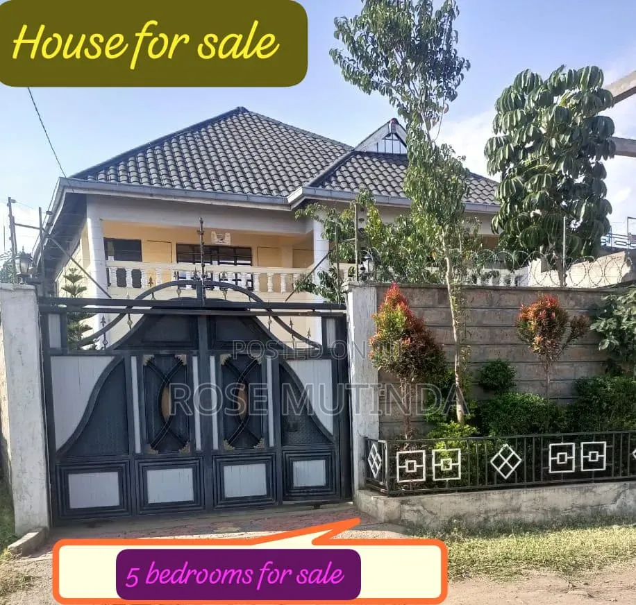 Furnished 5bdrm Maisonette in Complex Utawala for sale