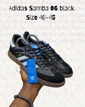 Classic Adidas Sneakers - Samba Og Black Stan Smith (Sizes 39-45)