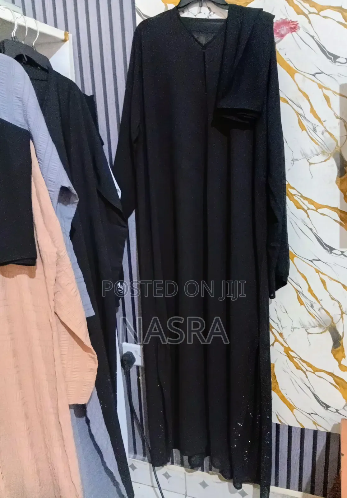 New Abayas With Scarf Uae Material