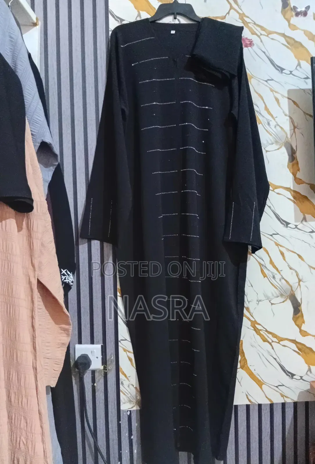 New Abayas With Scarf Uae Material