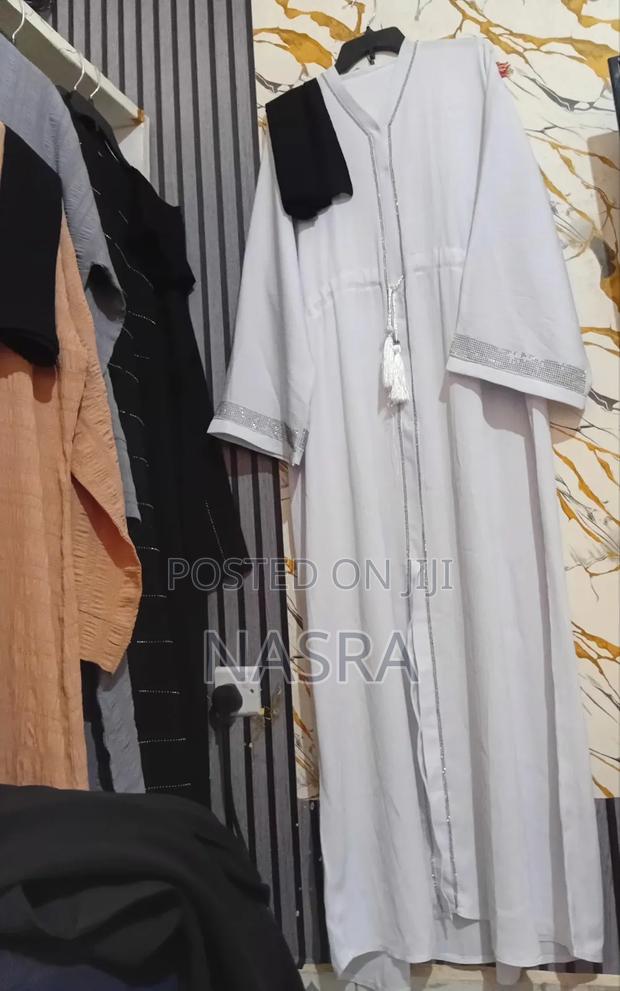 New Abayas With Scarf Uae Material - thumbnail 7