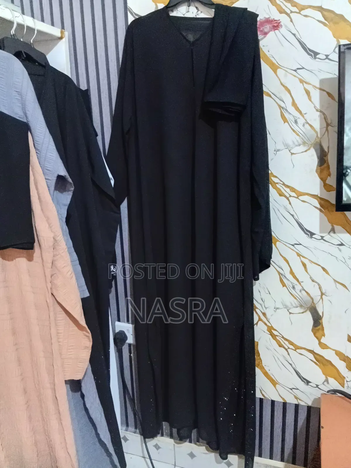 New Abayas With Scarf Uae Material