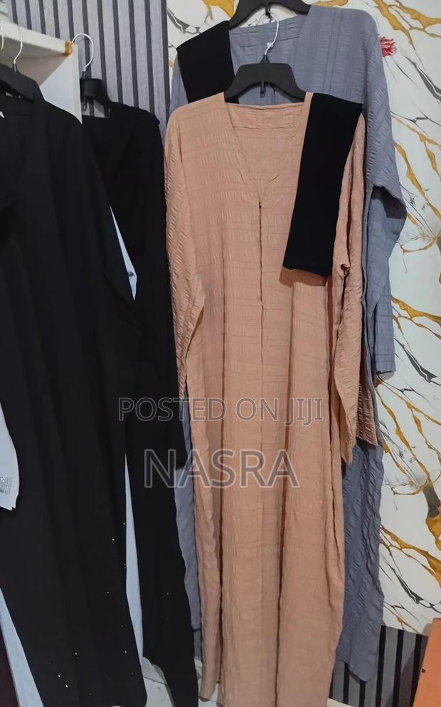 New Abayas With Scarf Uae Material - thumbnail 9