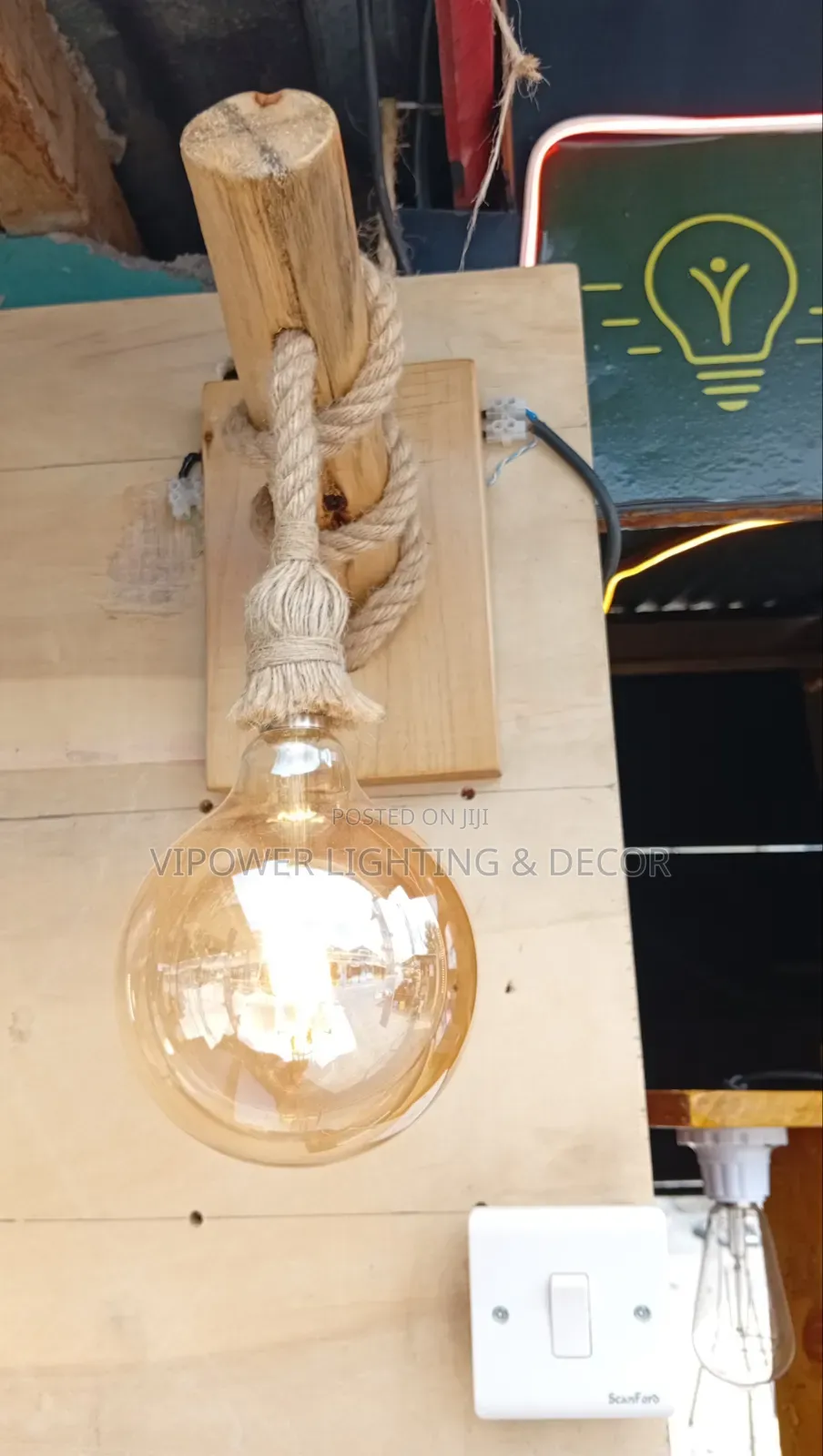 Rustic Wall Sconce