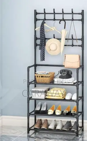 Coated Metal Shoe Rack/ Multi-Purpose Rack