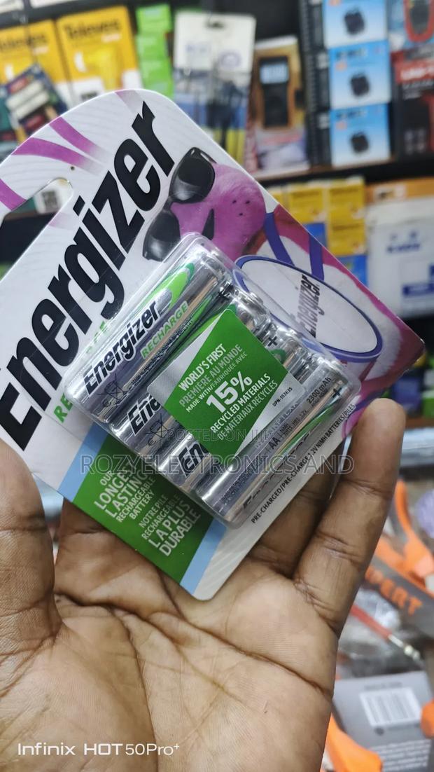 Rechargeable Energizer Battery Double Aa - thumbnail 2