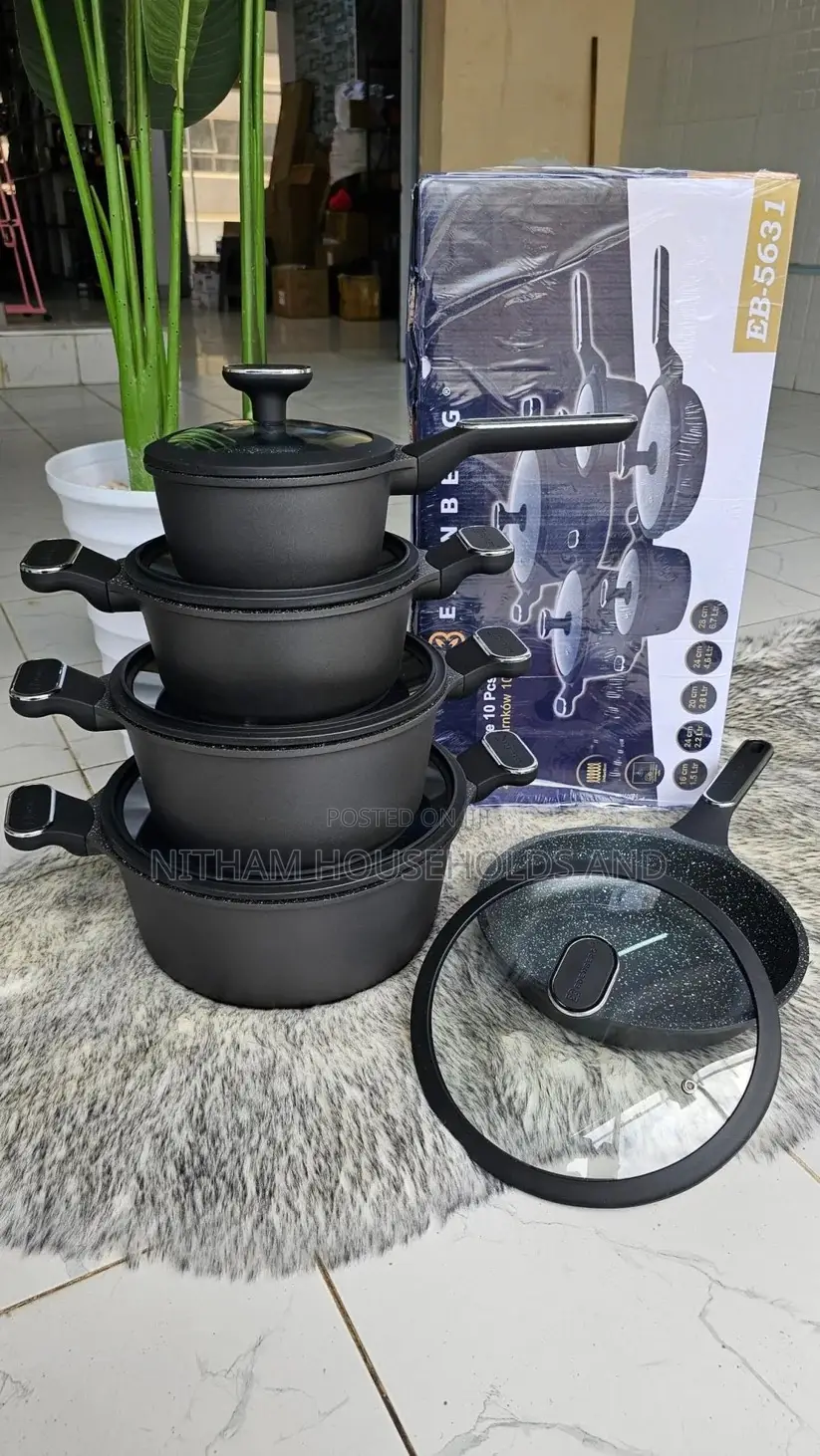 10pcs Edenberg Cookware Set/Pots