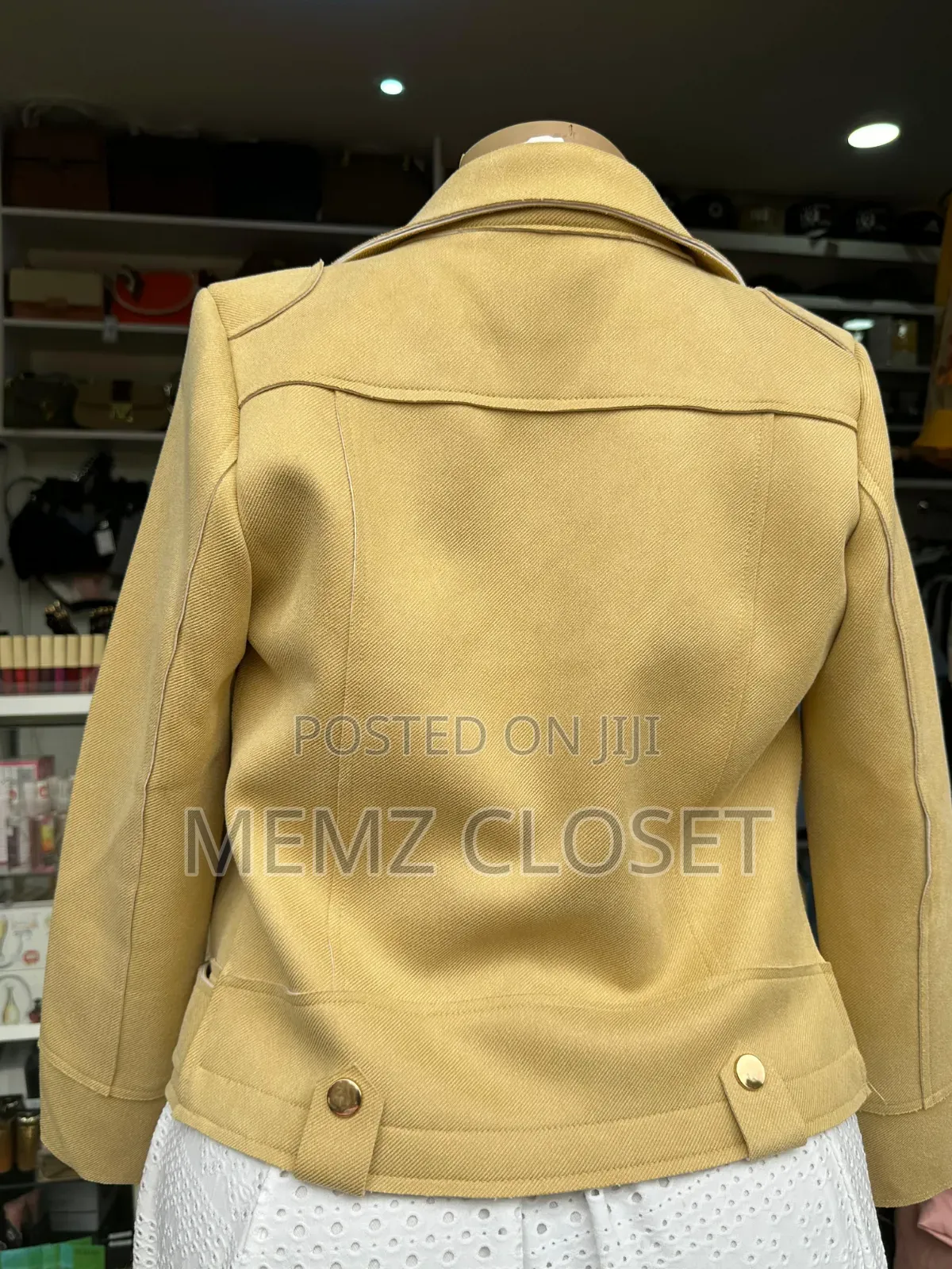 Faux Suede Biker Jacket