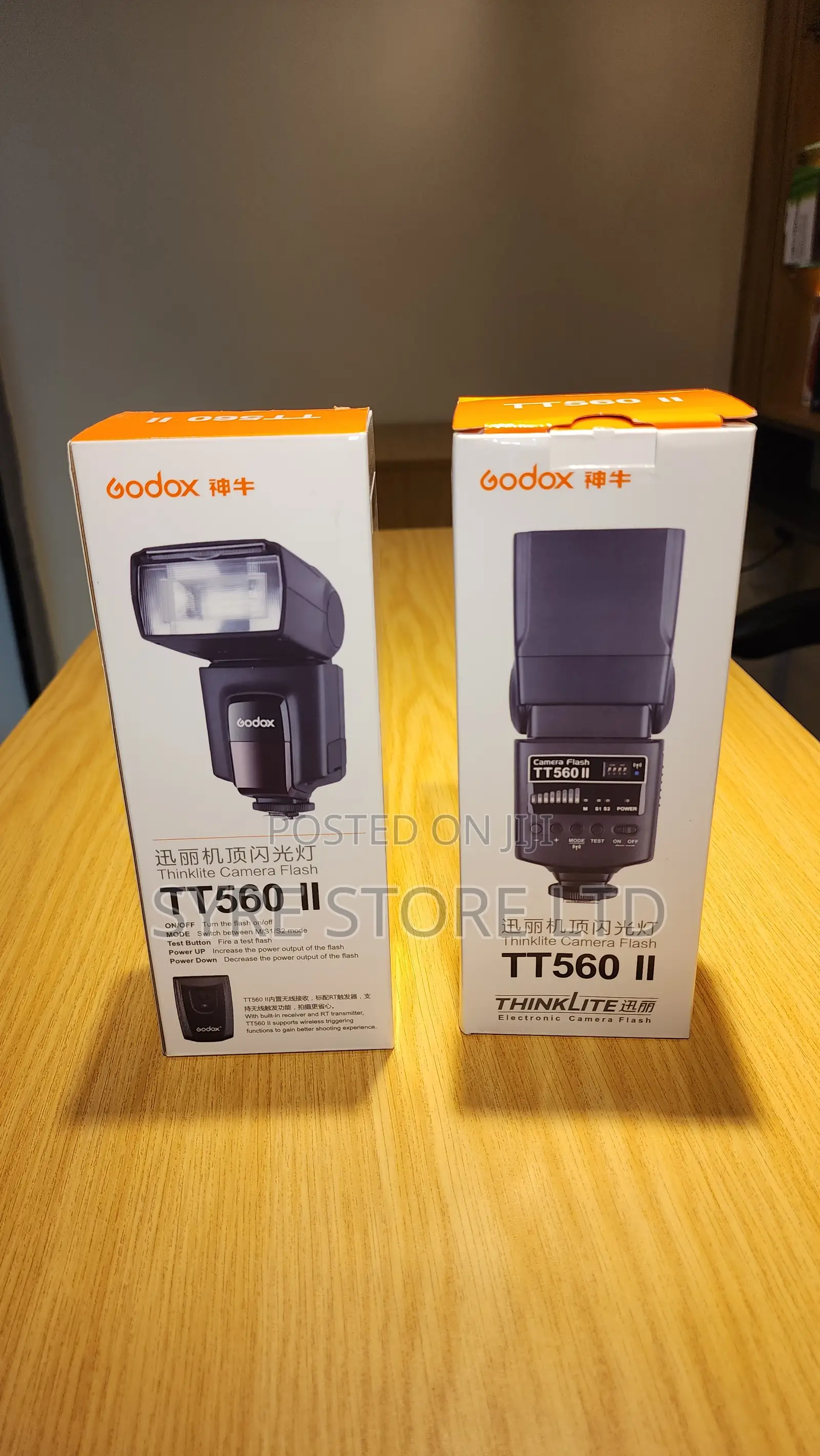 Godox Tt560 Ii Camera Flash Speedlite for DSLR and Mirrorless