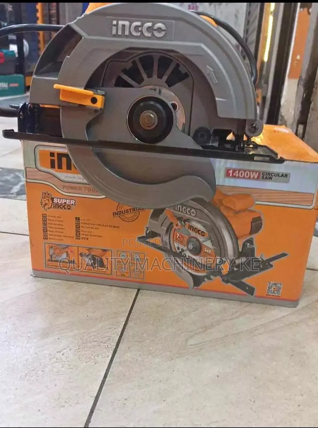 Heavy-Duty 7" Ingco Circular Saw