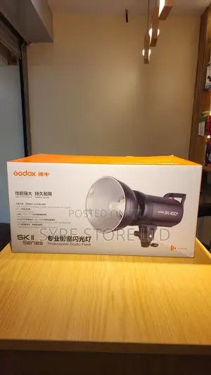 Godox Sk400ii Studio Strobe Flash Light 400w Photography Kit
