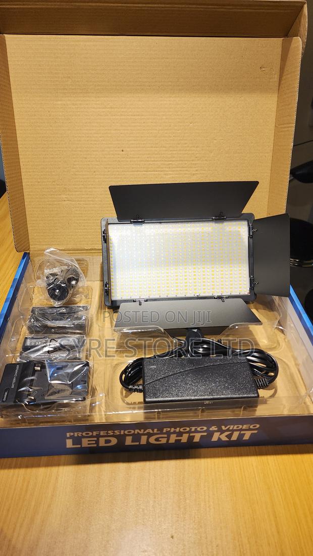 Pro Led 600 Professional Video Light Kit for Photo and Studio Use - thumbnail 2