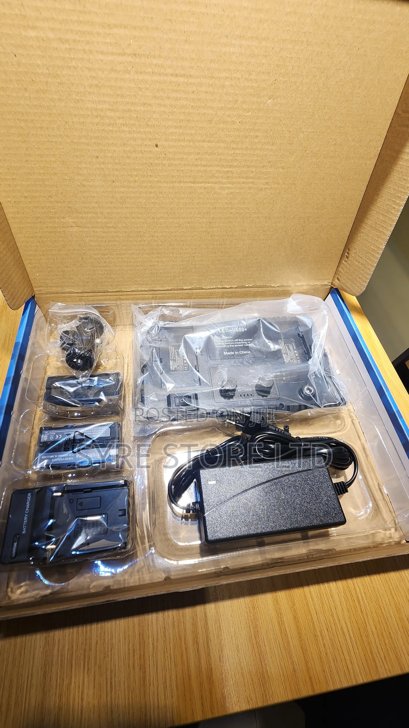 Pro Led 600 Professional Video Light Kit for Photo and Studio Use