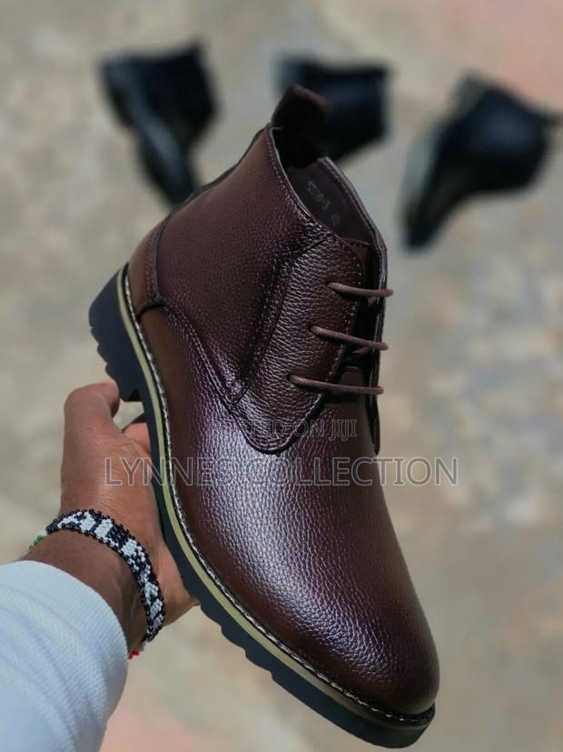 Men Leather Boots - thumbnail 2