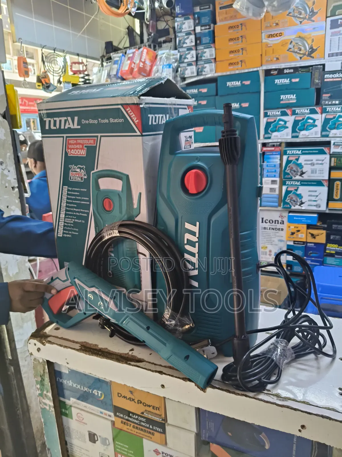 Total Carwash 1400w/ Electric Carwash
