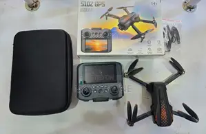 GPS Drone Dual Camera S102 Max Folding Quadcopter With Brushless