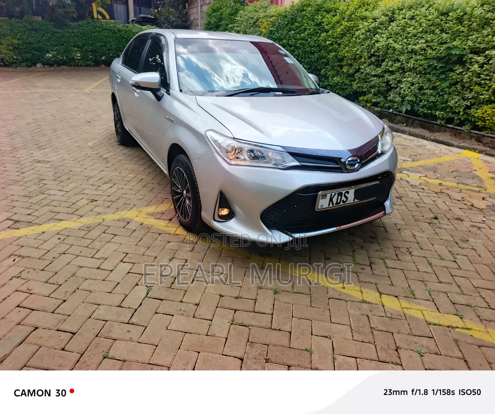 Toyota Axio 2018 Silver