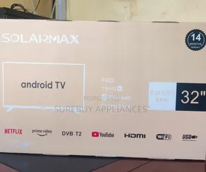 Solarmax 32" Smart Android Frameless Tv