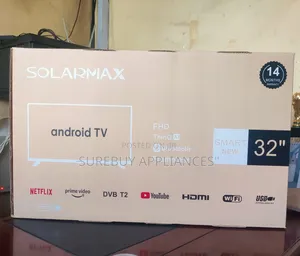Solarmax 32" Smart Android Frameless Tv