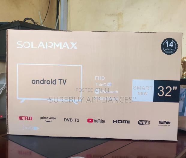 Solarmax 32" Smart Android Frameless Tv - thumbnail 2