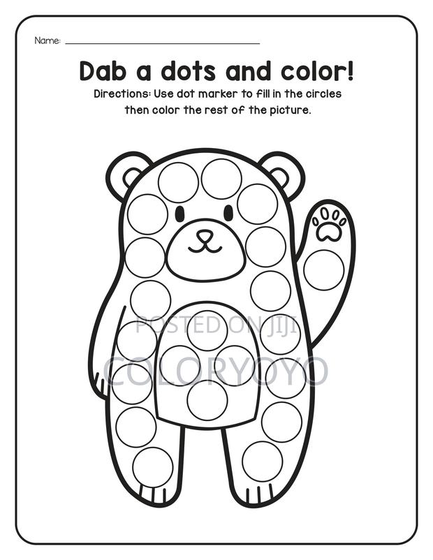 A-Z Animals Dot Marker Worksheets Printable PDF | 52 Pages - thumbnail 4