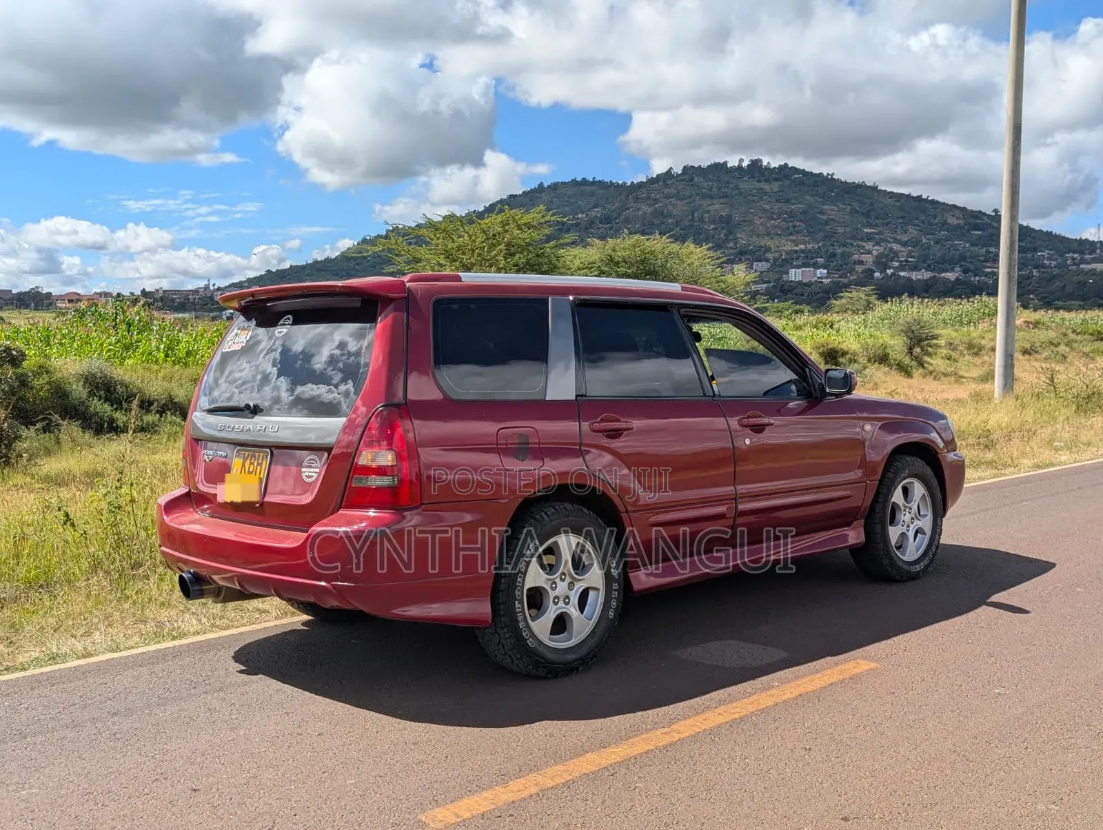 Subaru Forester 2005 Red