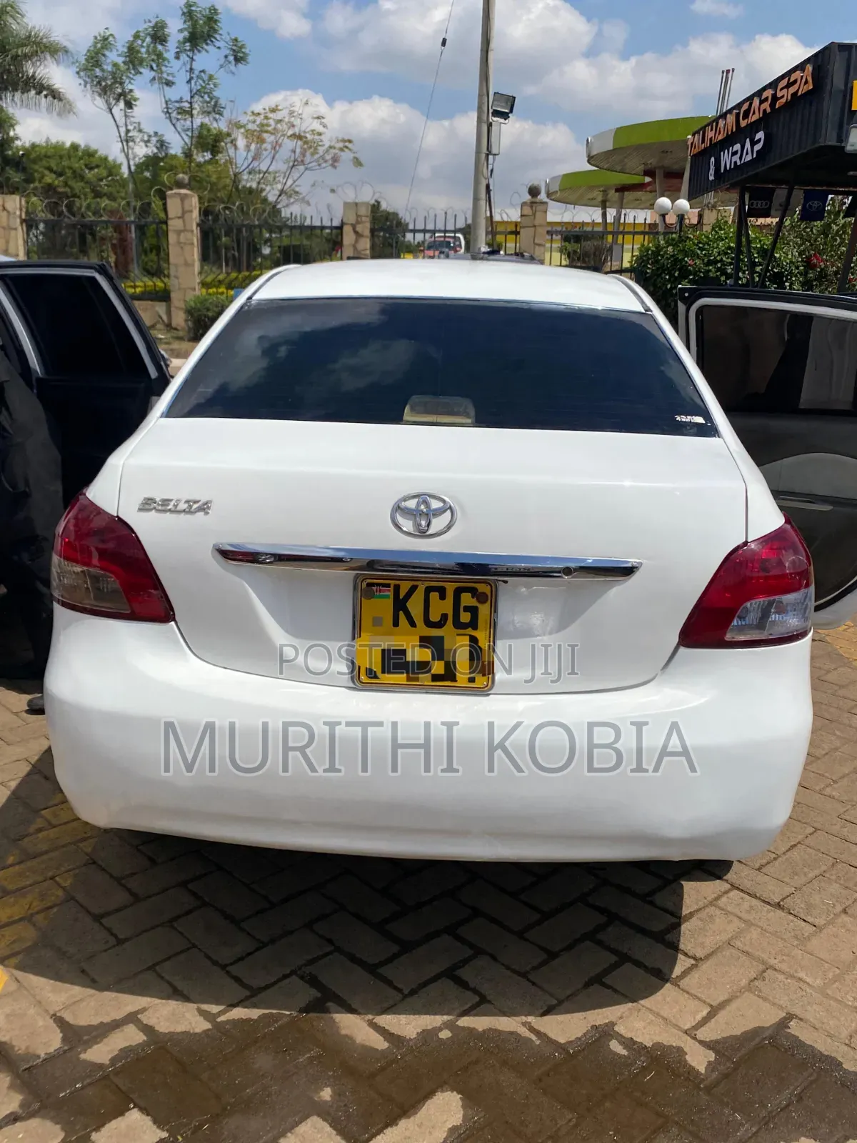 Toyota Belta 2008 White
