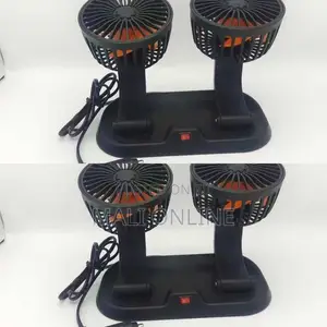 Cooling Fan 360° Rotating 2-Speed Strong Airflow