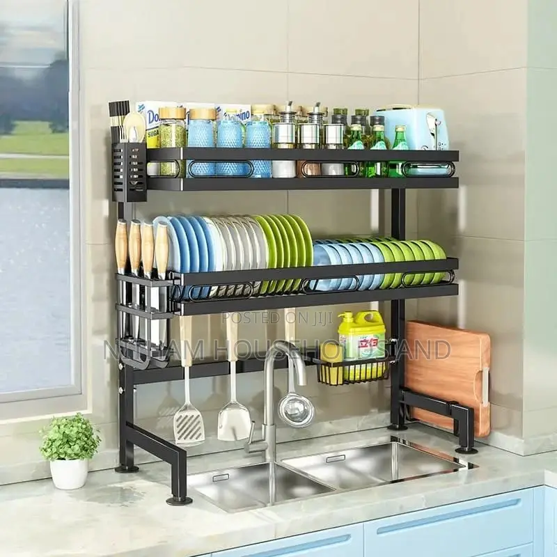 Double Layer Over the Sink Drying Rack