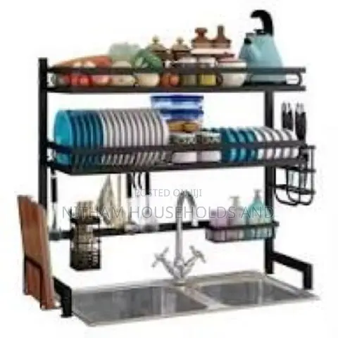Double Layer Over the Sink Drying Rack