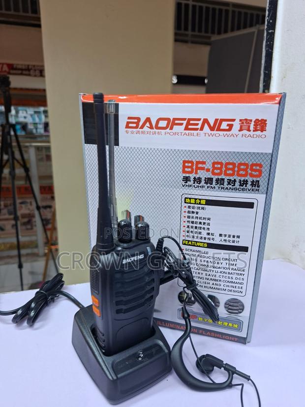 Baofeng Bf-888s Wireless Communication Walkie Talkie - thumbnail 2