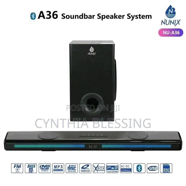 Nunix A36 Soundbar Speaker System