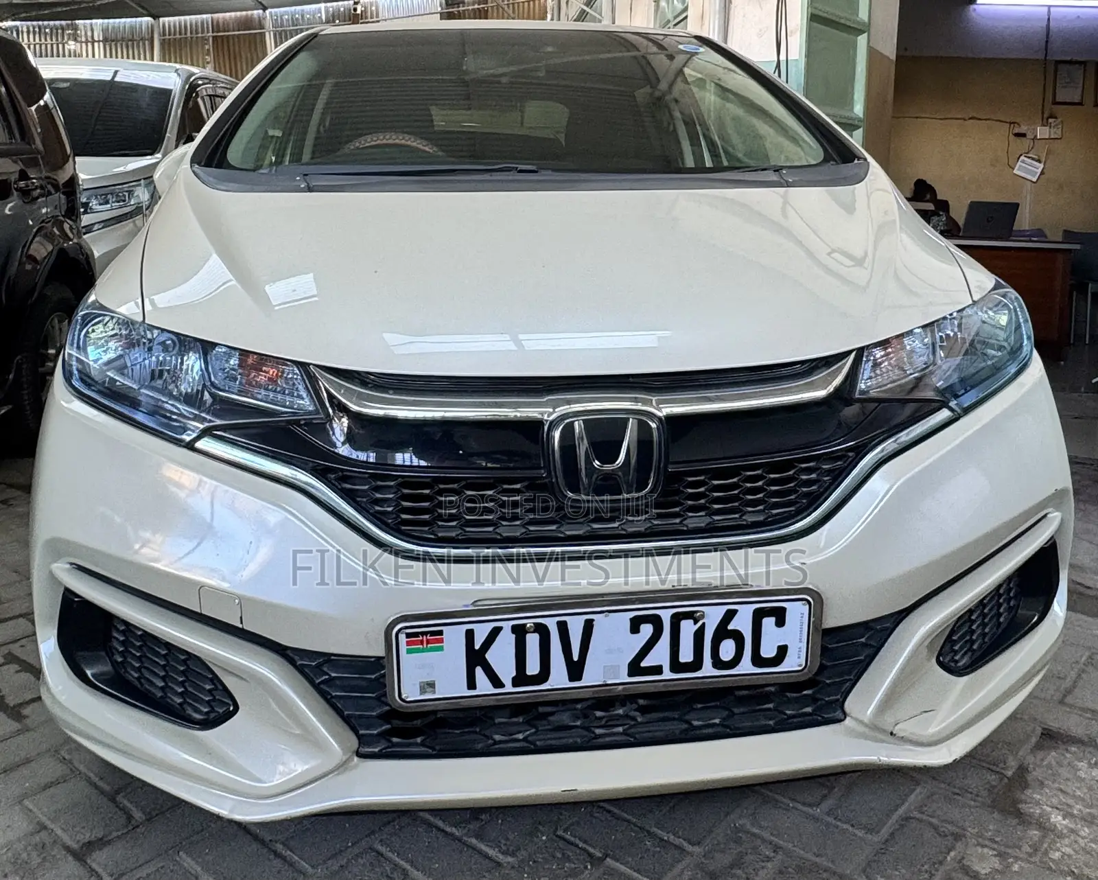 Honda Fit Sport 2018 White
