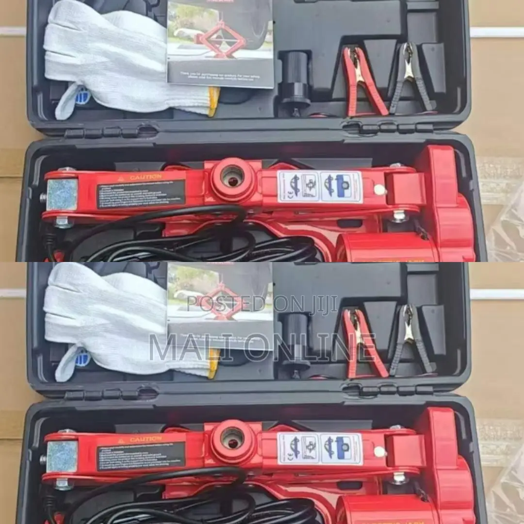 3t Electric Car Jack With Emergency Tools