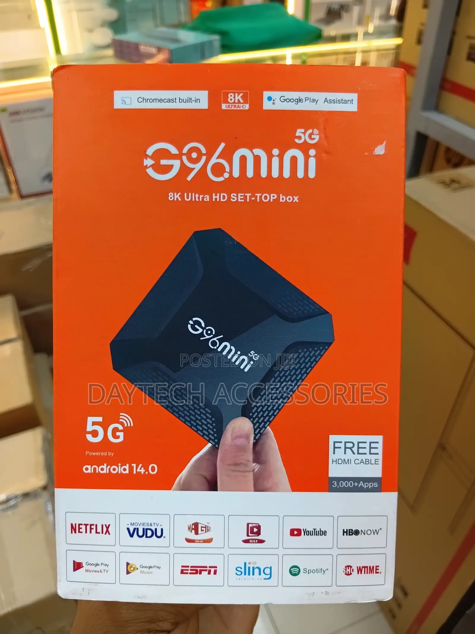 G96mini Android Tv Box 4gb Ram 64gb Rom Uhd Dual-Band Wifi Bluetooth
