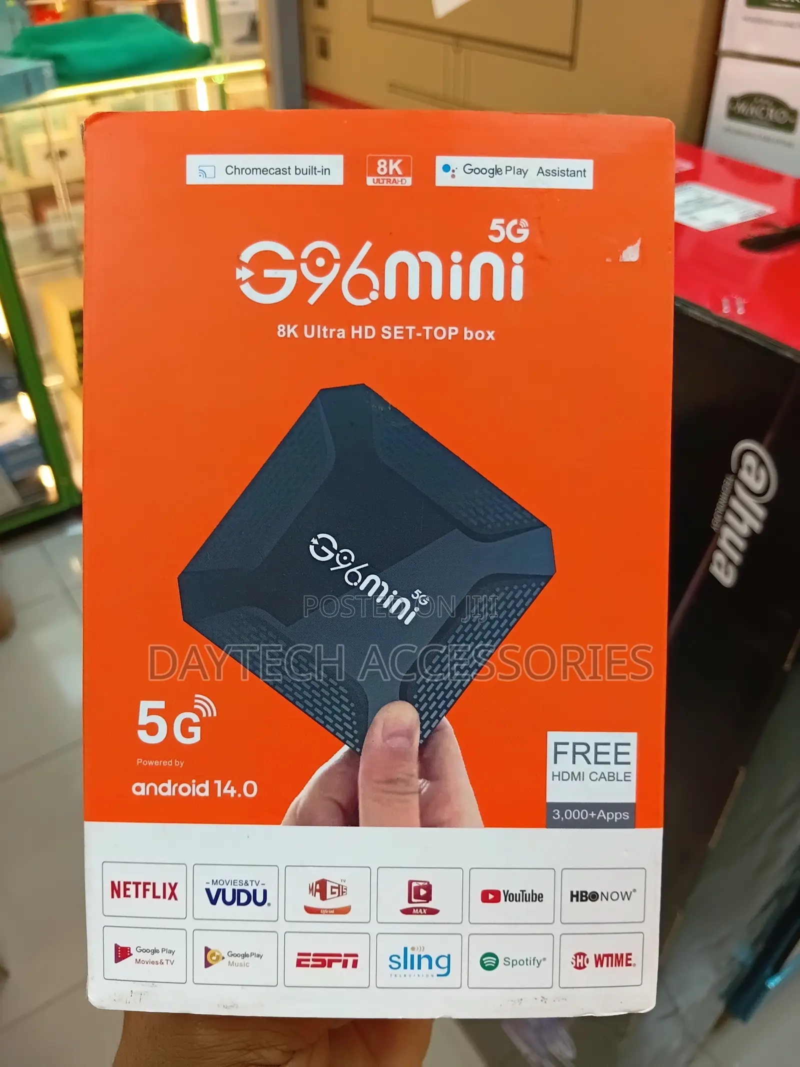 G96mini Android Tv Box 4gb Ram 64gb Rom Uhd Dual-Band Wifi Bluetooth