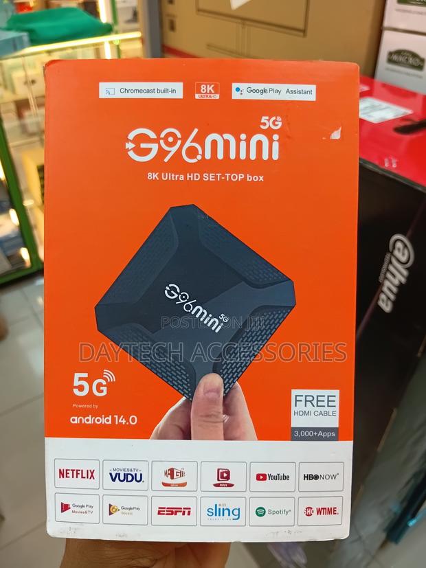 G96mini Android Tv Box 4gb Ram 64gb Rom Uhd Dual-Band Wifi Bluetooth - thumbnail 2