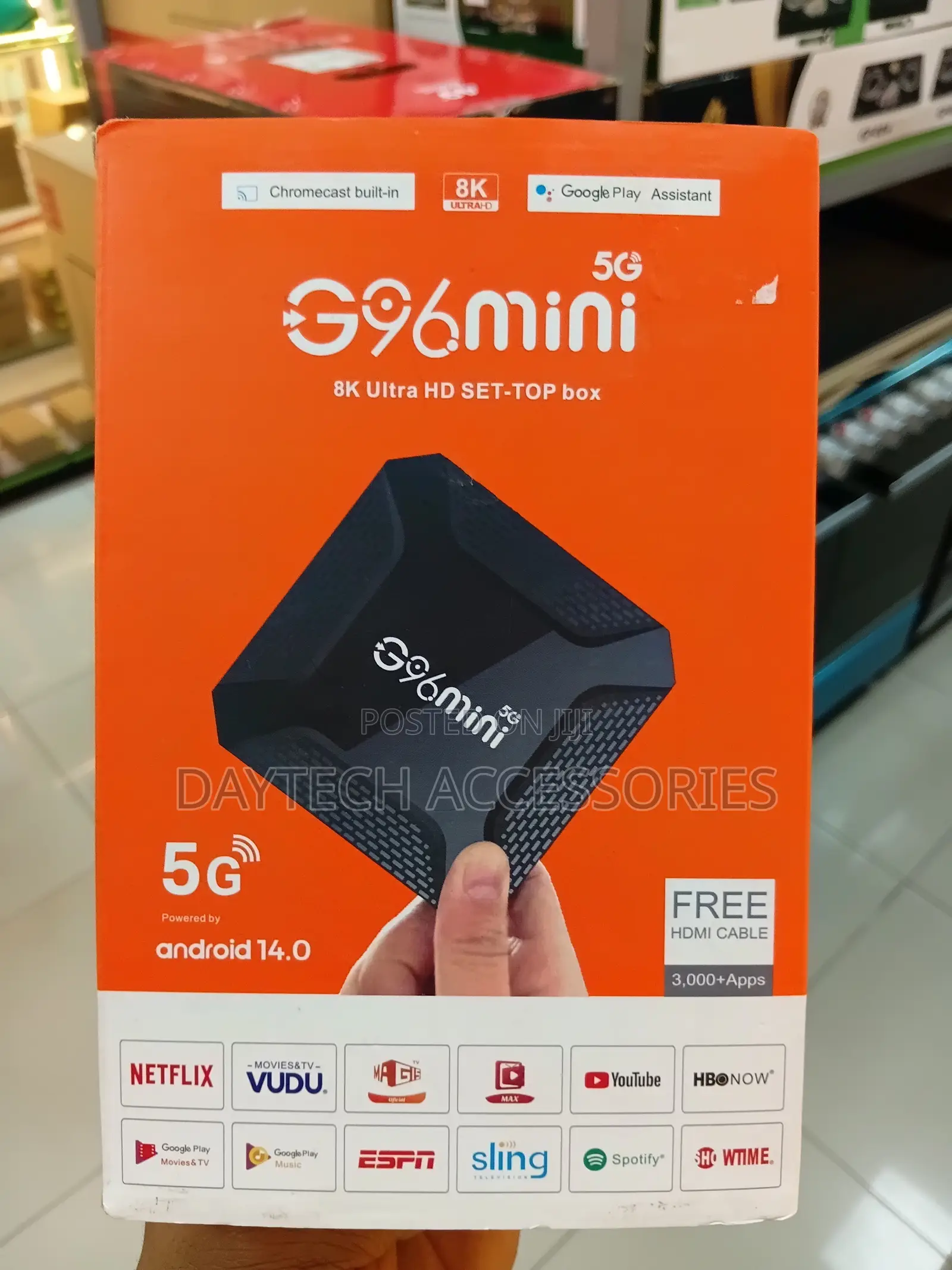 G96mini Android Tv Box 4gb Ram 64gb Rom Uhd Dual-Band Wifi Bluetooth